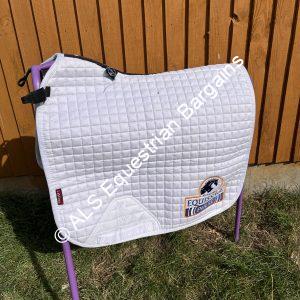 Lemieux White Dressage Saddle Pad - Large