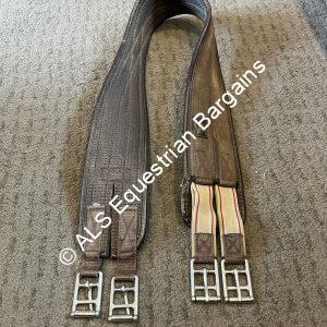 48" Thorowgood Brown Waffle Girth