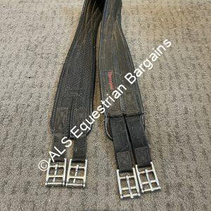 48" Thorowgood Black Waffle Girth