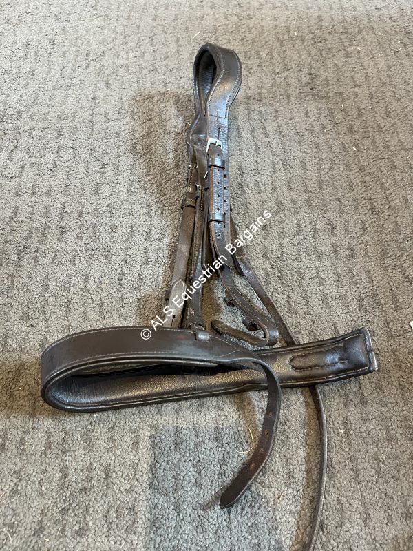 Brown Anatomical Hunter Bridle - Full