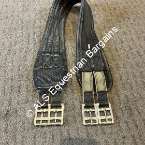 40" Black Elasticated Waffle Girth