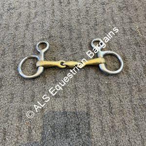 4.5" Lozenge Hanging Cheek Snaffle