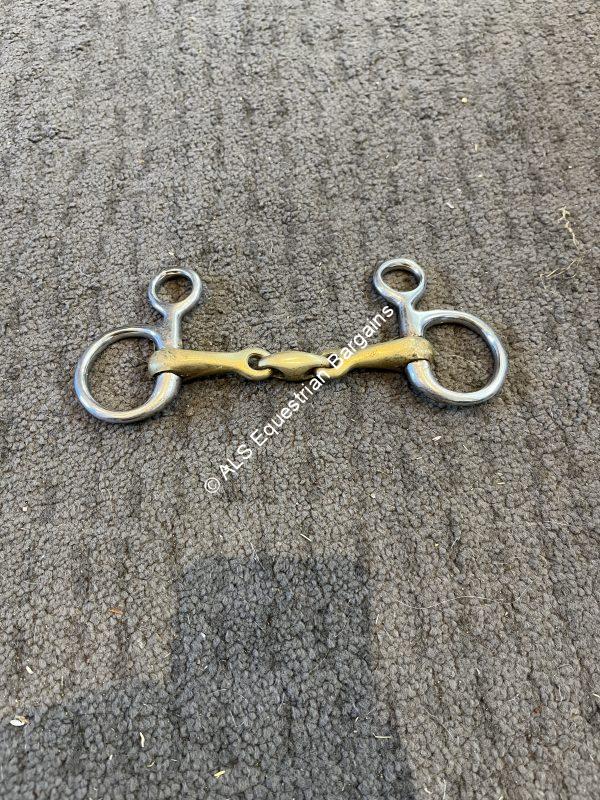 4.5" Lozenge Hanging Cheek Snaffle