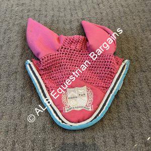 Shires Wessex Pink Fly Veil - Cob/Full