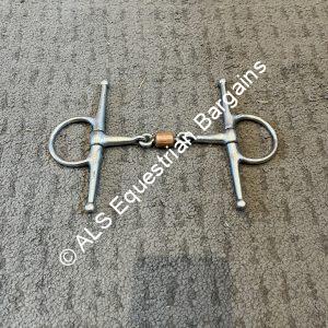 5" Full Cheek Copper Peanut Snaffle