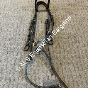 Brown Grackle Bridle - Pony