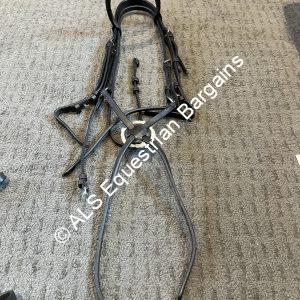 Brown Grackle Bridle - Full