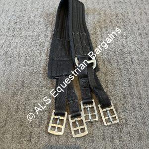 36" Black Humane Cotton Girth