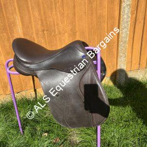 18" Utopia (Discovery) Brown GP Saddle - Adjustable Gullet