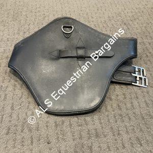 54" English Bridles Black Stud Girth