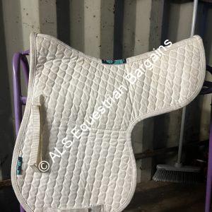 Nuumed Hi Wither White Saddle Pad - Small