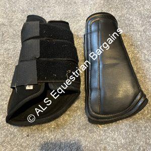 Black Brushing Boots - Full