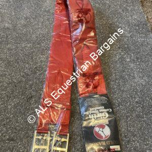 NEW 44" Cottage Craft Red Cotton Girth