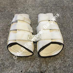 WW White Brushing Boots - Pony