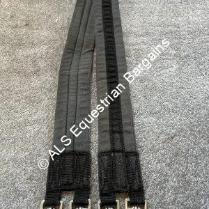 52" Black Cotton Girth