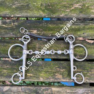 5.5" Waterford Pelham & Brown Leather Curb