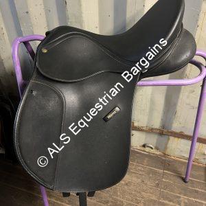 17" Wintec Wide Black GP Saddle - Adjustable Gullet