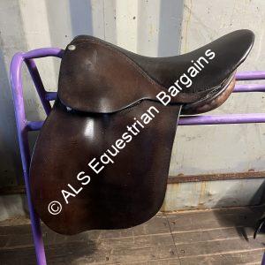 14" Jeffries Brown GP Saddle - Medium Wide