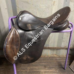 17.5" GFS Brown GP Saddle - Medium