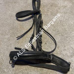 JB Black Comfort Bridle - Extra Full