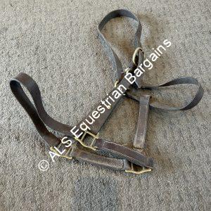 Brown Leather Headcollar - Full