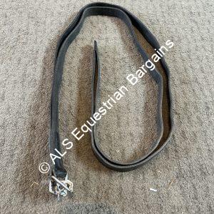 58" Windsor Black Stirrup Leathers