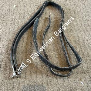 54" Jeffries Black Stirrup Leathers