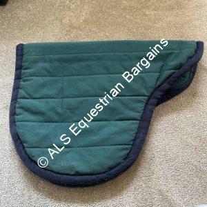 Polypads Navy & Green Forma Numnah - Pony/Cob