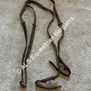 Brown Leather Reins - Cob