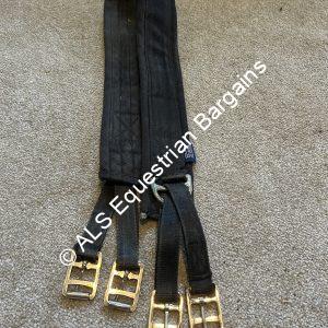 48" Shires Black Humane Cotton Girth