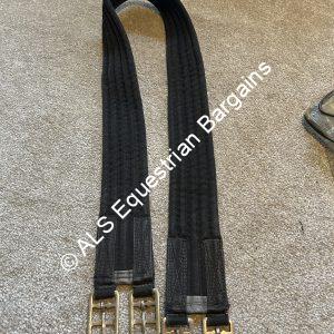 54" Black Cotton Girth