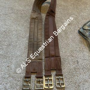 120cm/47" Cottage Craft Brown Cotton Girth