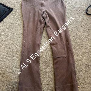 Caldene Ladies Brown Jodhpurs - 32"/Size 14
