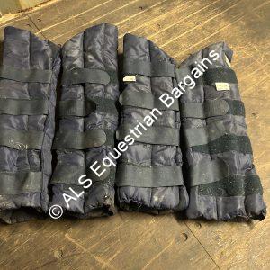 Shires Blue Travel Boots - Cob