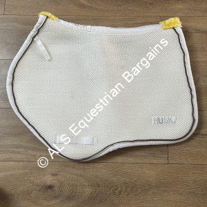 Husk White Saddle Pad - Full