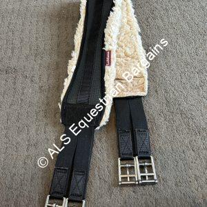 48" Lemieux Black Elasticated Fluffy Girth