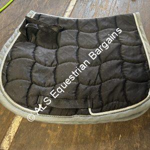 Black & Grey Saddle Pad - Shetland