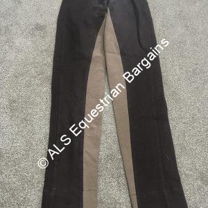 NEW HY Ladies Brown Jodhpurs - 24"/Size 6
