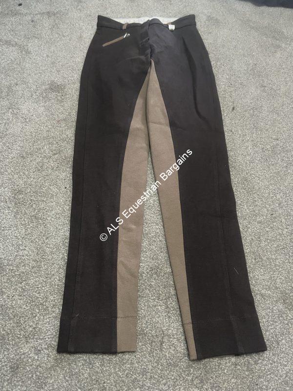 NEW HY Ladies Brown Jodhpurs - 24"/Size 6