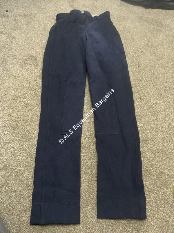 NEW HY Navy Ladies Jodhpurs - 24"/Size 6