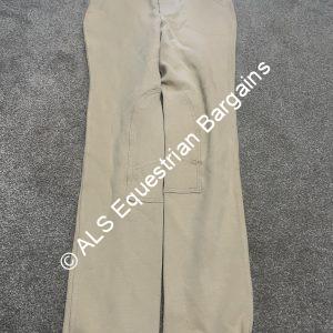 NEW HY Melton Mens Beige Jodhpurs - 30"