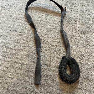 Black Nylon Crupper
