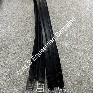 SECONDS New IV Horse Black Leather Girths - 54",56",58",60"