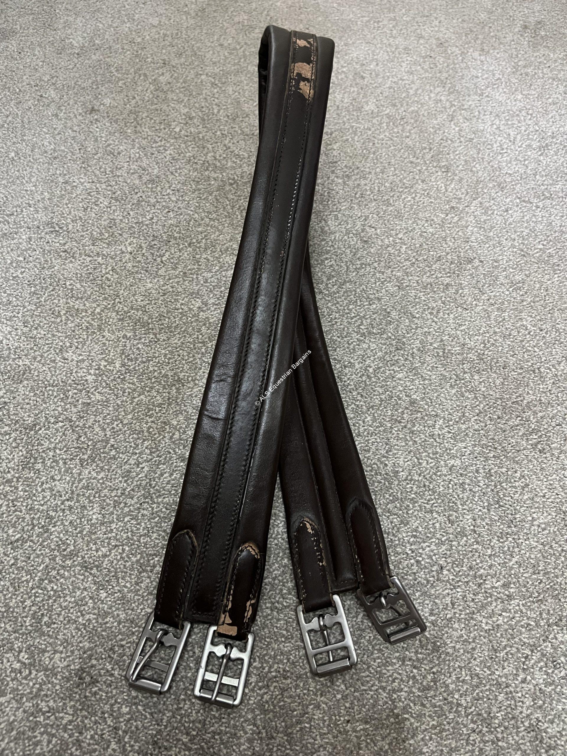 SECONDS New IV Horse Brown Leather Girths - 54",56",58",60"