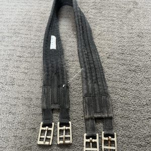 48" Black Cotton Girth