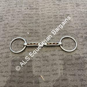 6" Copper Roller Loose Ring Snaffle