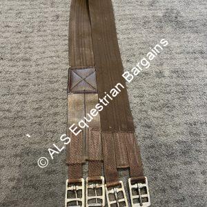 54" Brown Cotton Girth
