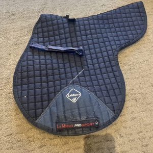 Lemieux Navy GP Numnah - Large