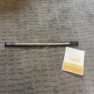 NEW Caldene Brown Cloud Silver Crystal Browband - Pony