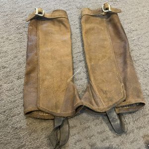 Brown Half Chaps - Adults Small